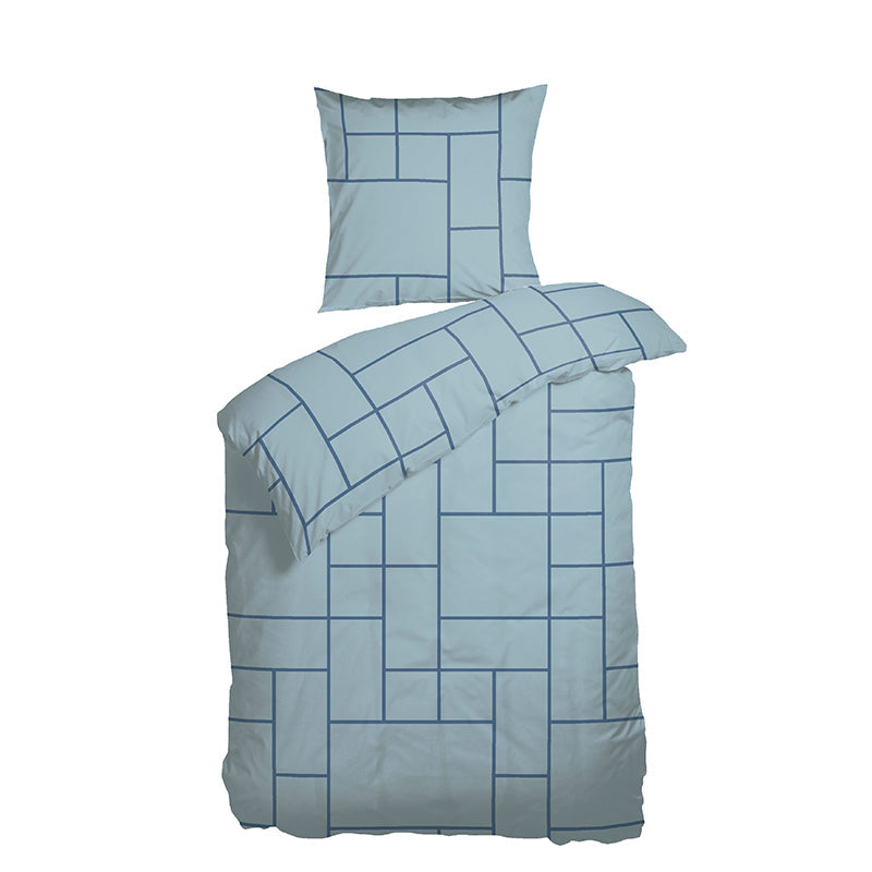 Nordisk Tekstil sengetøj 140x220 cm karma blå