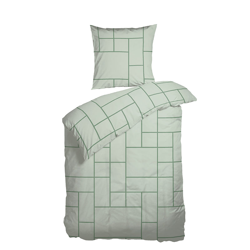 Nordisk Tekstil sengetøj 140x200 cm karma grøn