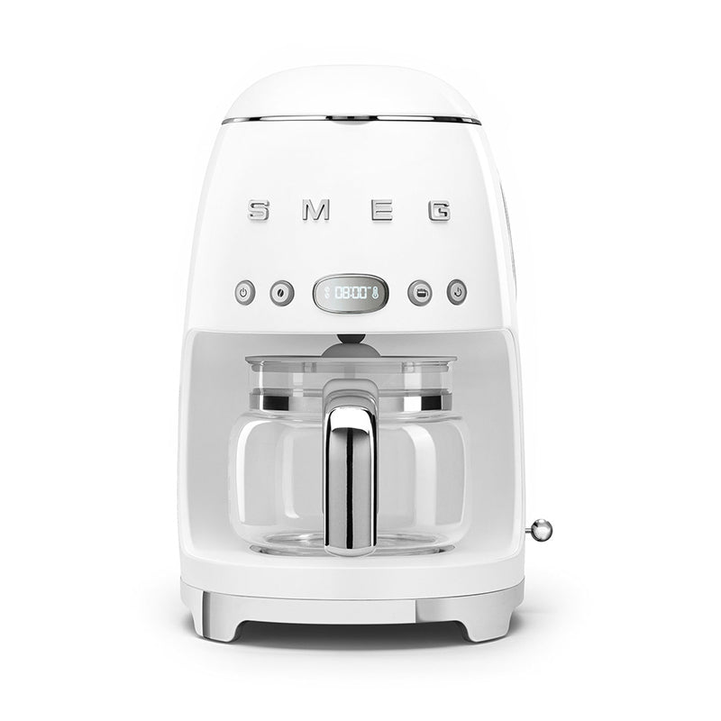 Smeg filterkaffemaskine med timer hvid