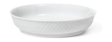 Rhombe Desserttallerken Ø16 cm hvid