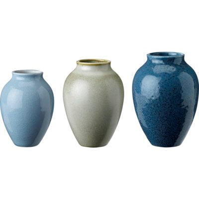 Knabstrup Keramik Vase 3-pak