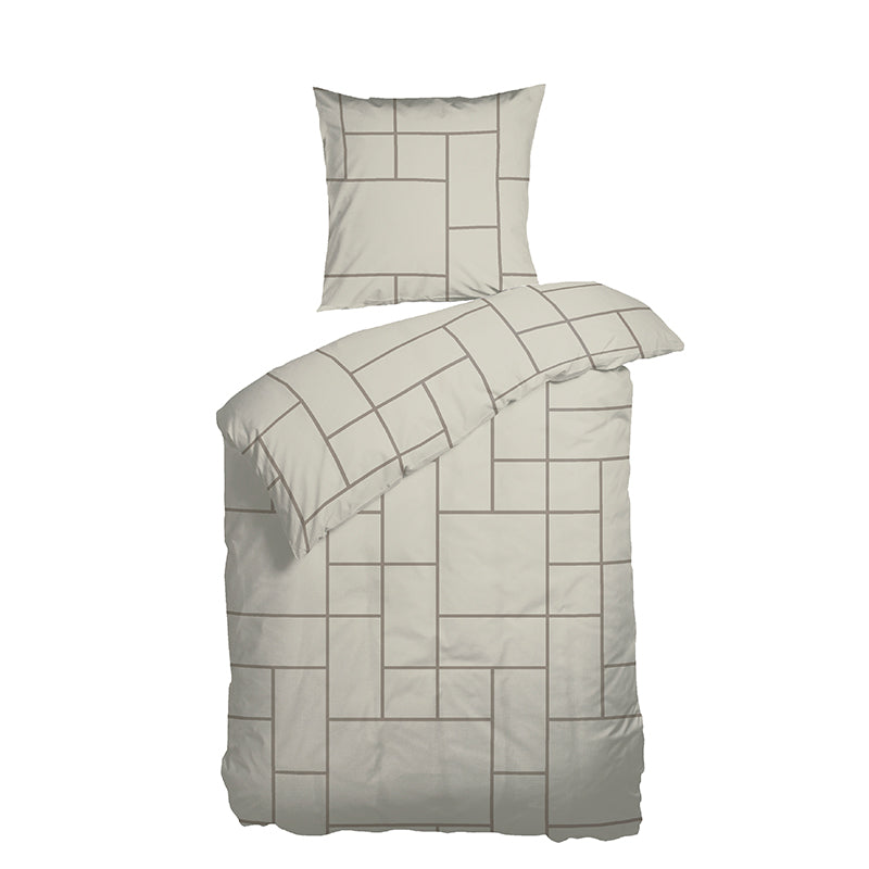 Nordisk Tekstil sengetøj 140x220 cm karma sand