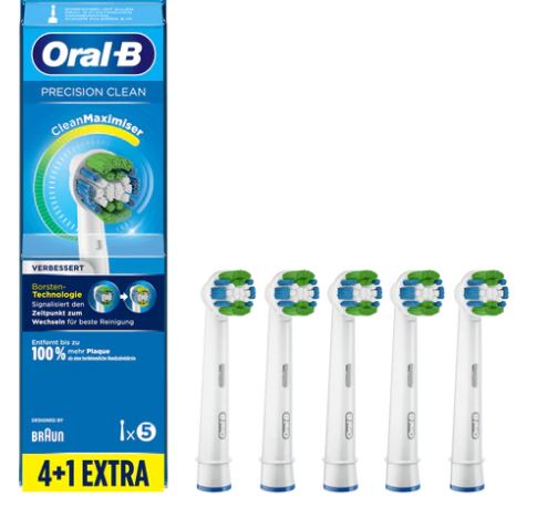 Braun Oral-B Precision Clean 4+1 tandbørstehoveder