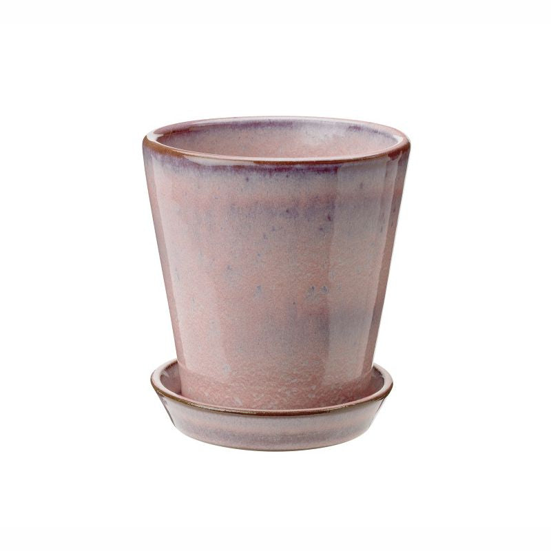 Knabstrup Keramik Urtepotte 10.5 cm, bordeaux