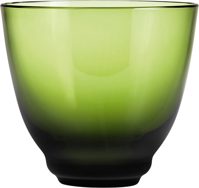 Holmegaard Flow Vandglas Olivengrøn 35 cl
