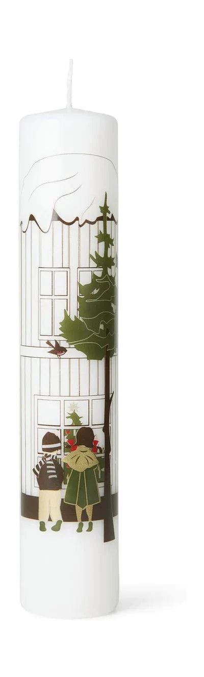 Holmegaard Jule kalenderlys Ø5 cm/H 25 cm