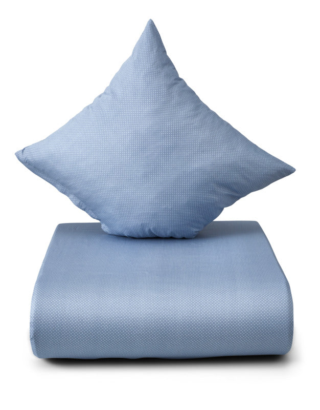 Nordisk Tekstil Luka sengesæt støvet blå 140x220 cm