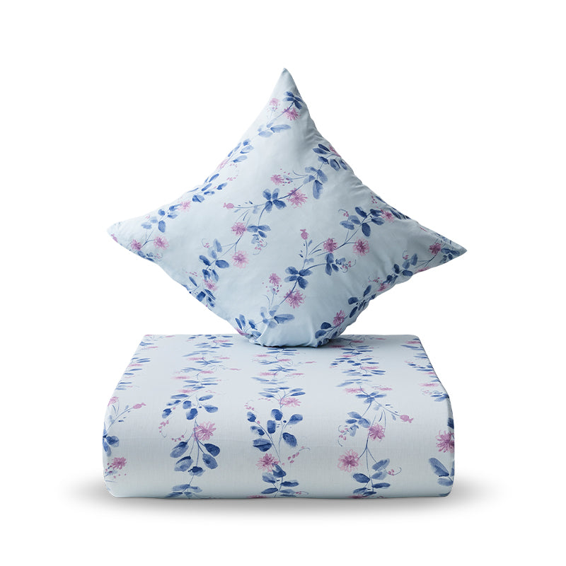 Nordisk Tekstil Aya sengesæt Blå - 140x220 cm