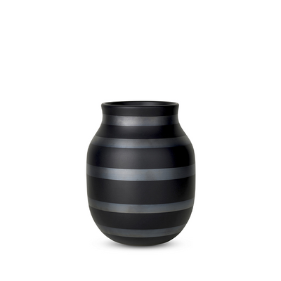 Kähler Omaggio Vase Sort 20 Cm