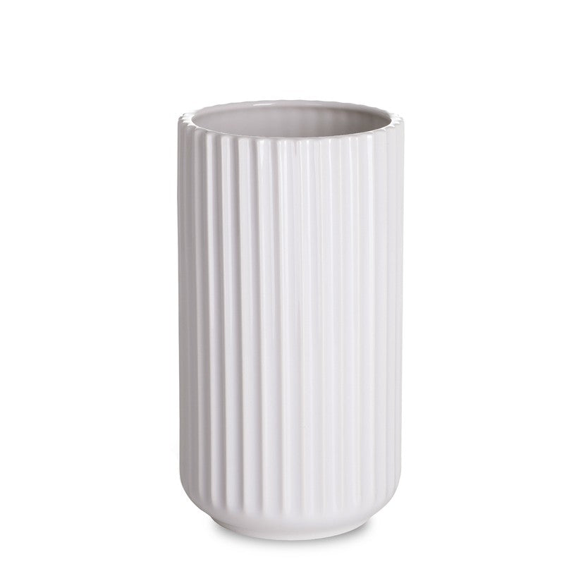 Lyngby vase hvid 20 cm