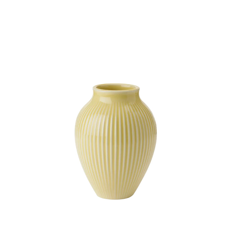 Knabstrup Vase Lys Gul 12,5 cm