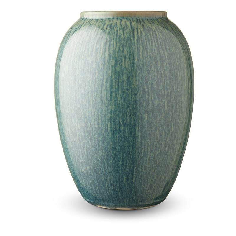 Bitz vase - grøn - 20 cm