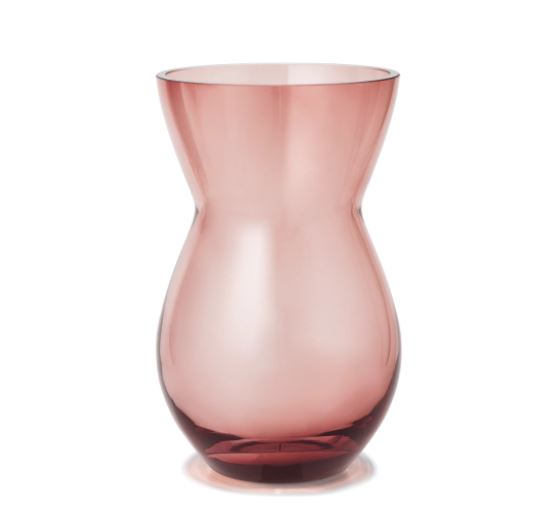 Calabas vase - burgundy - H21 cm