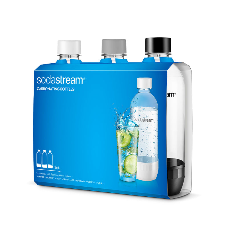 Sodastream PET Flasker 3 Stk. 1 Liter