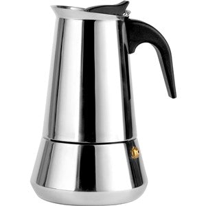 Bredemeijer Trevi espressokande - stål - 6 kopper